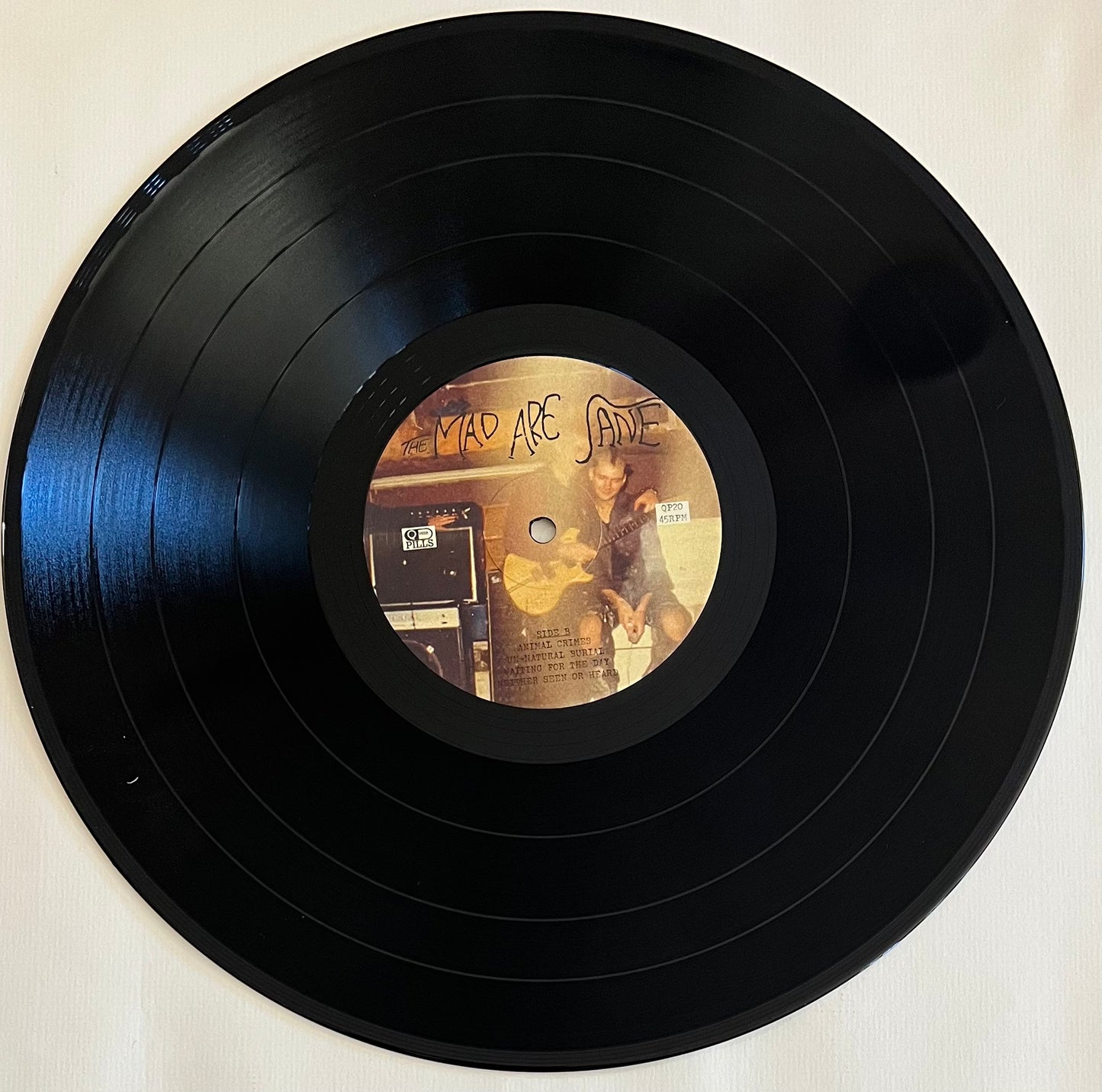 The Mad Are Sane – Reality LP QP#20 (repress)