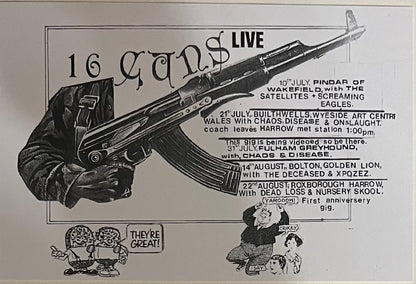 16 Guns – On The Piss Again - Demos 1984/85 QP#13