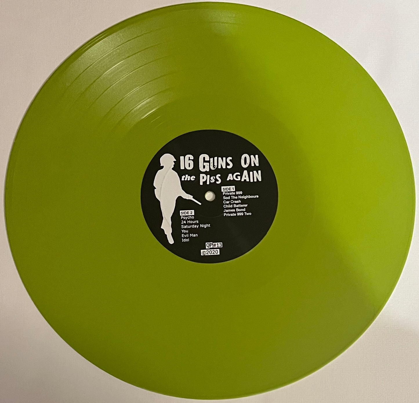 16 Guns – On The Piss Again - Demos 1984/85 QP#13