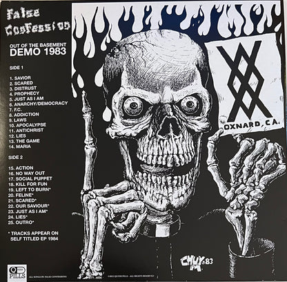 False Confession – Out Of The Basement Demo 1983 LP QP#6