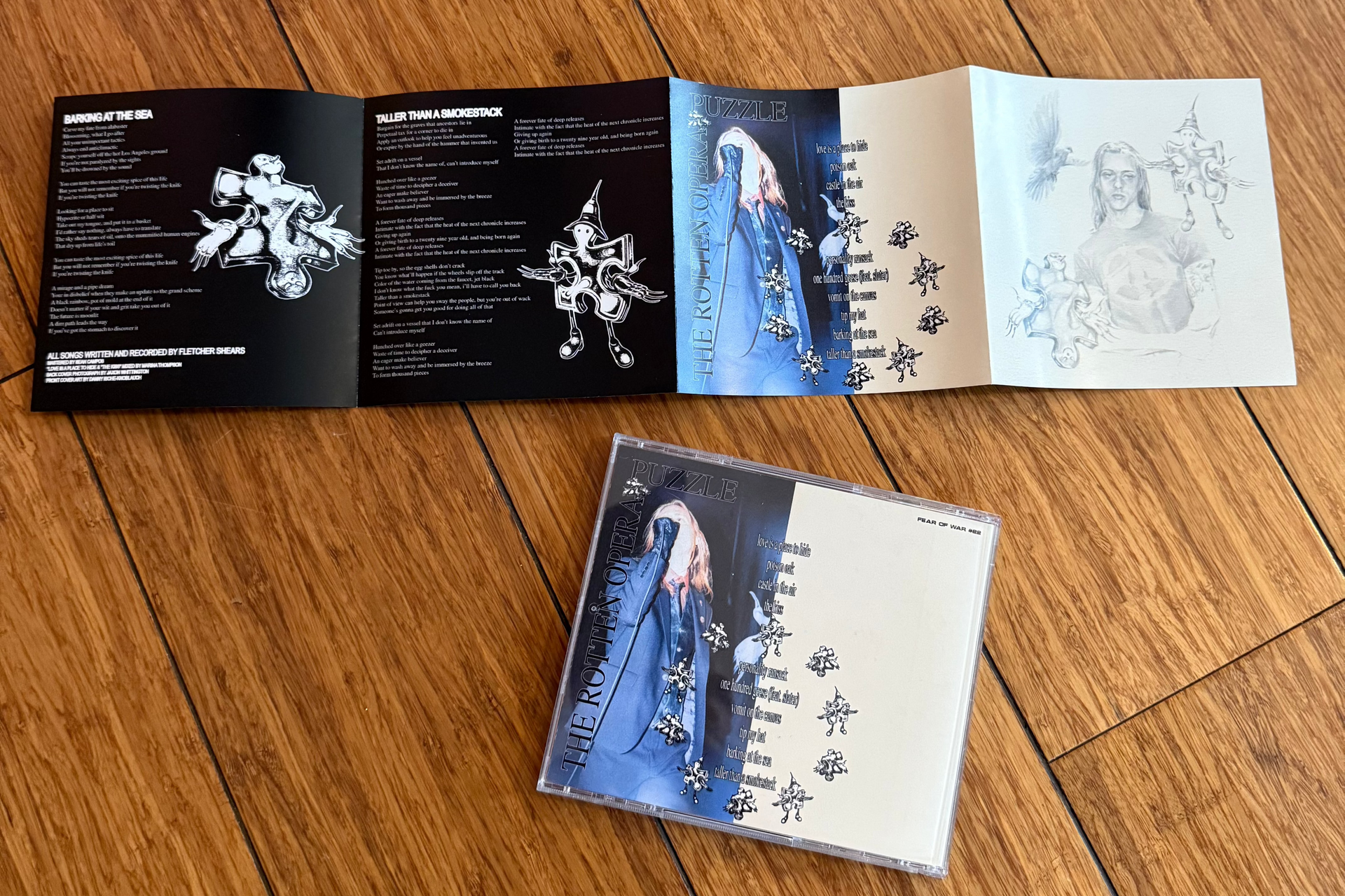 Puzzle – The Rotten Opera CD – FEAR OF WAR RECORDS