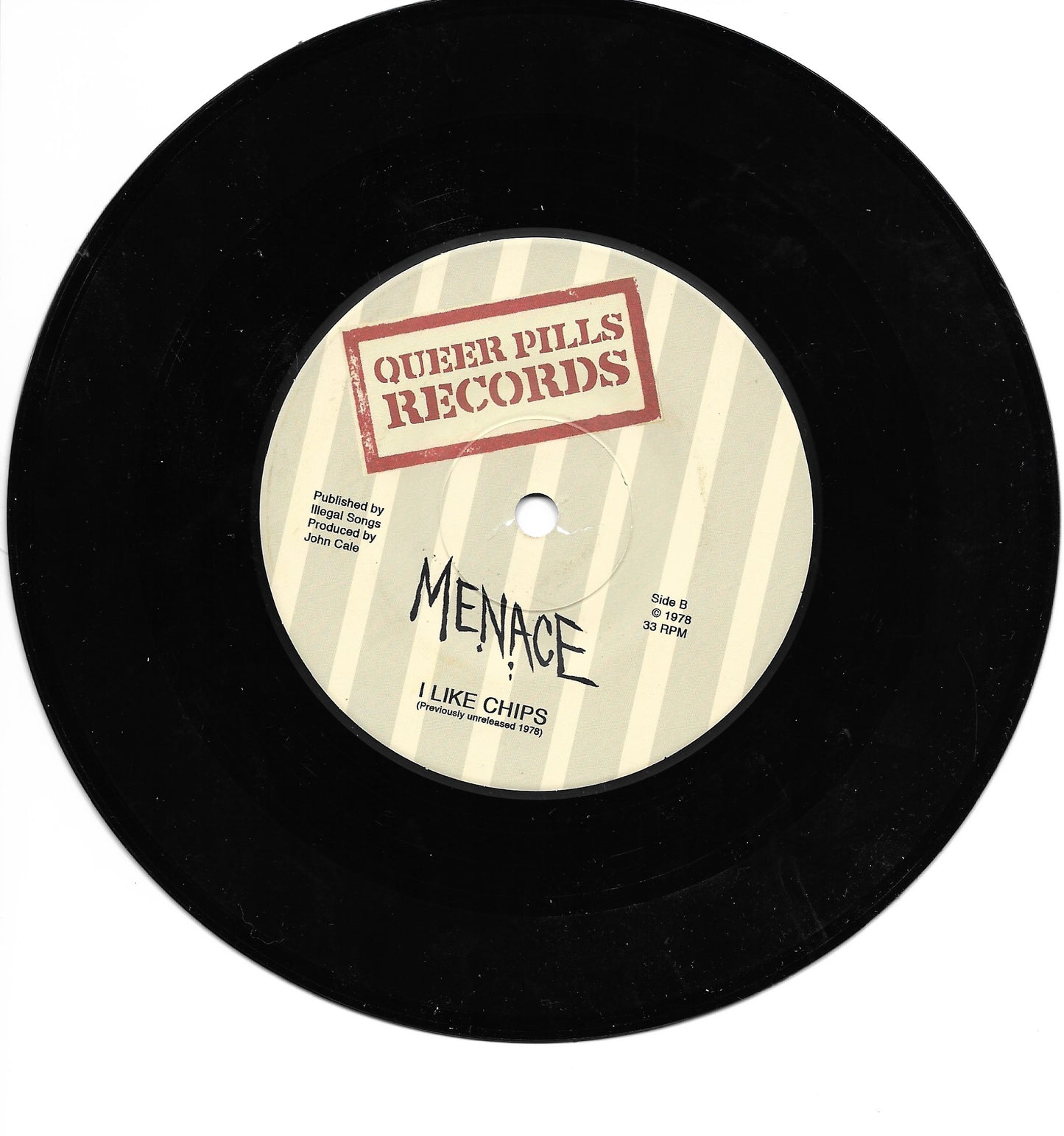 Menace - I Need Nothing 7" ep Qp#12