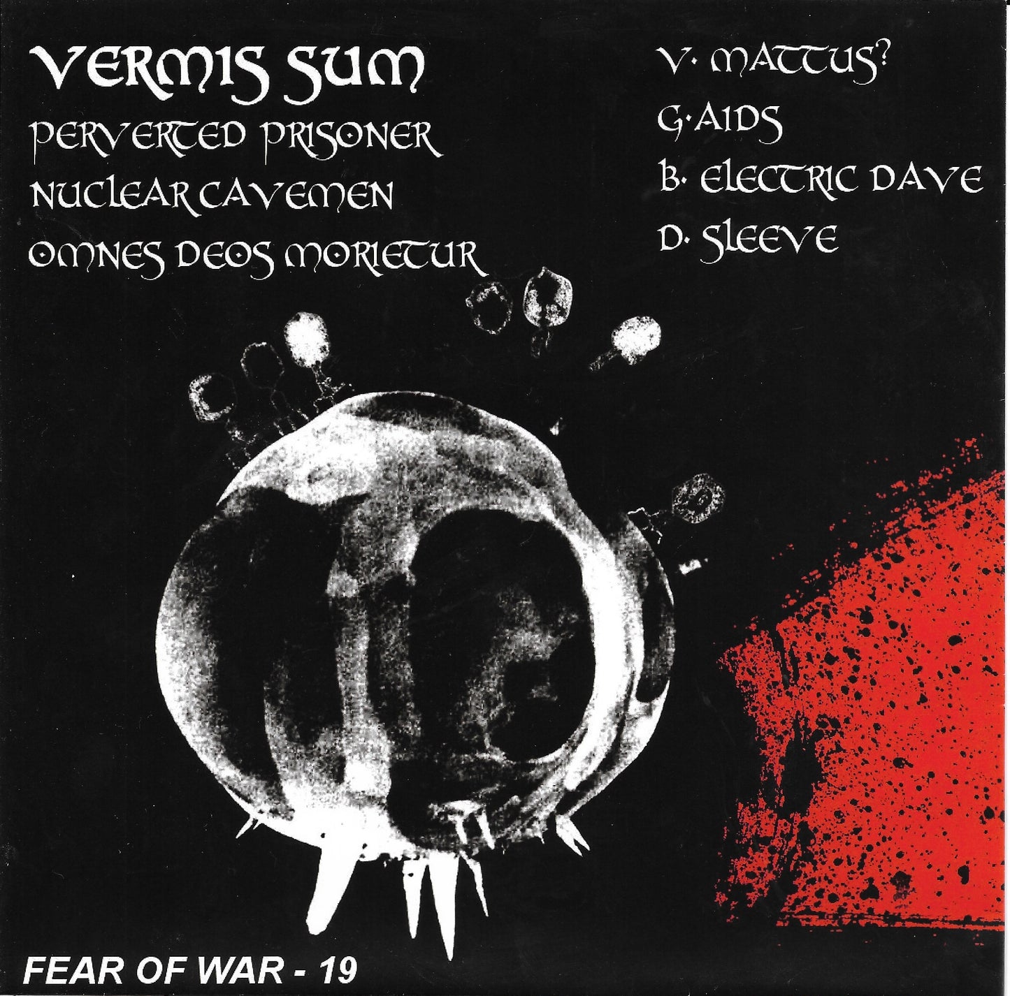 Vermis Sum – Perverted Prisoner 7" ep FOW#19