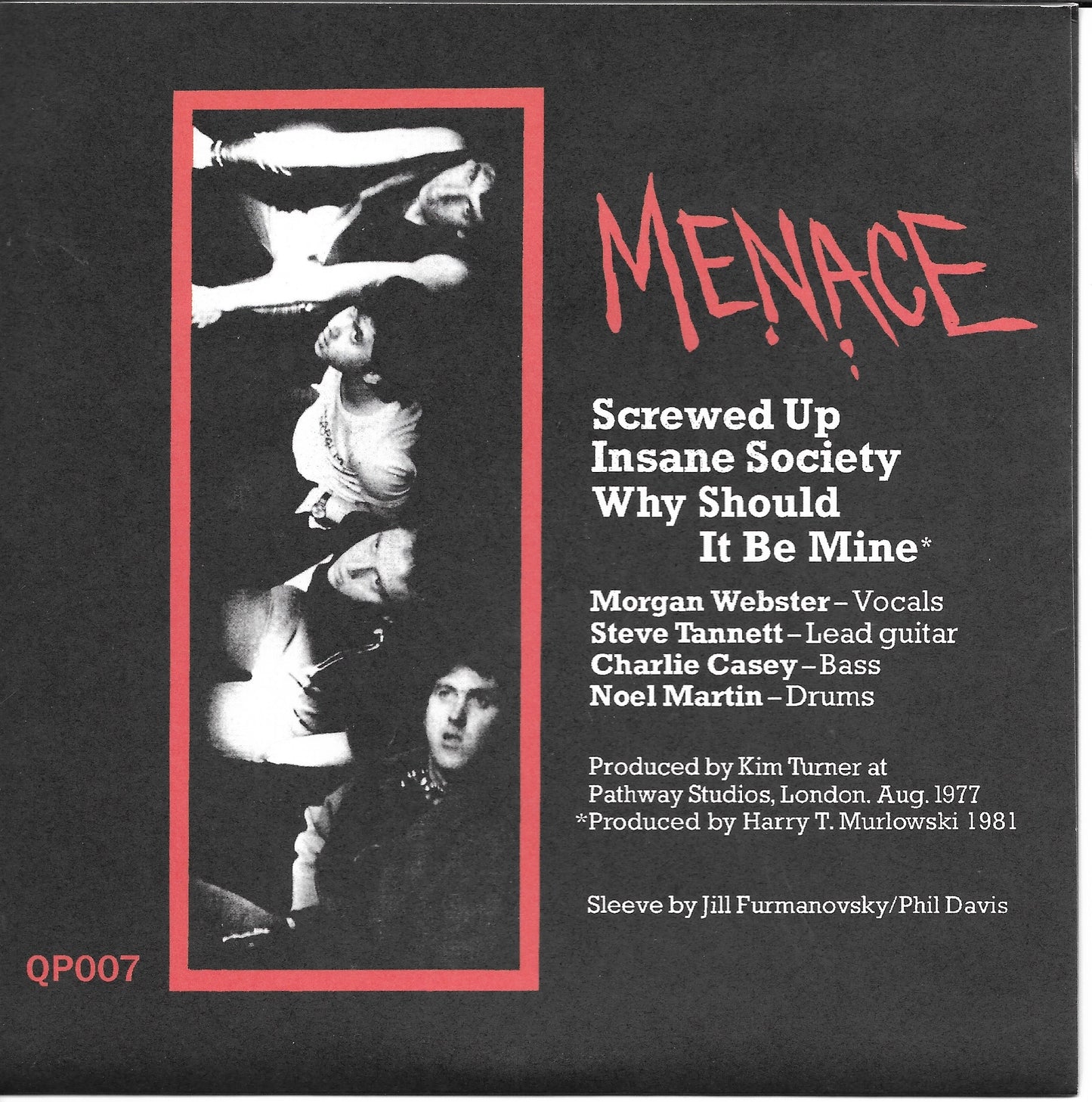 Menace - Screwed Up7" ep QP#7