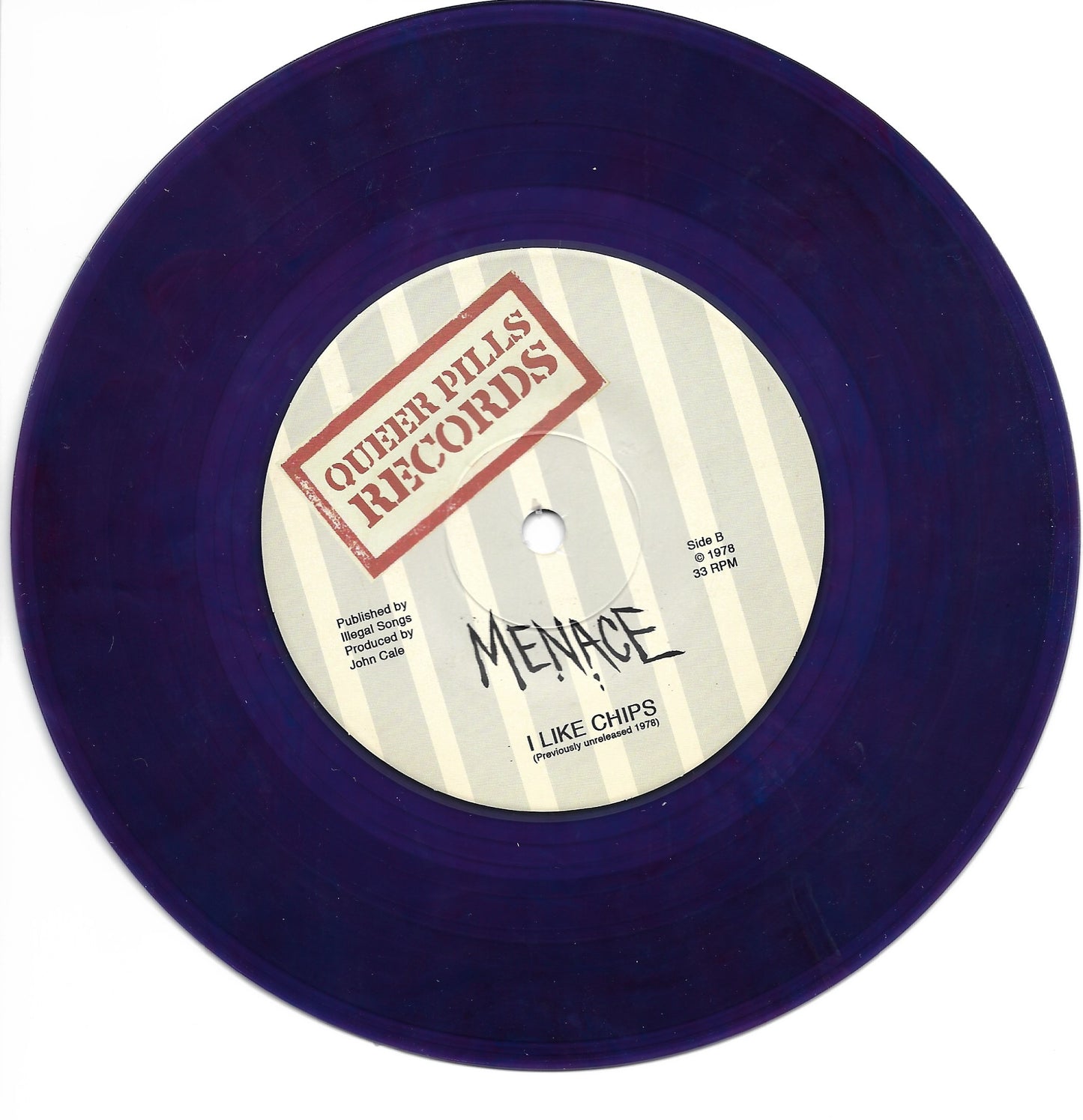 Menace - I Need Nothing 7" ep Qp#12