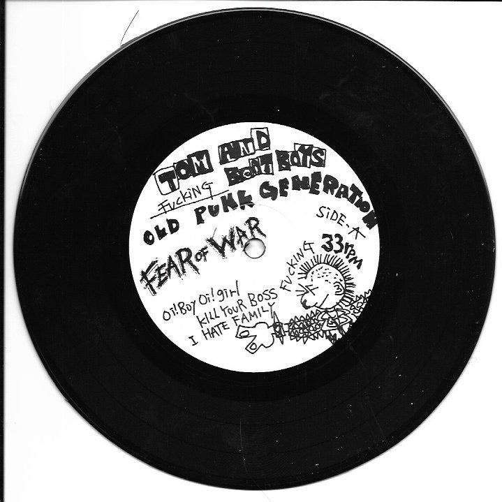 Tom And Boot Boys – Old Punk Generation 7" FOW#15