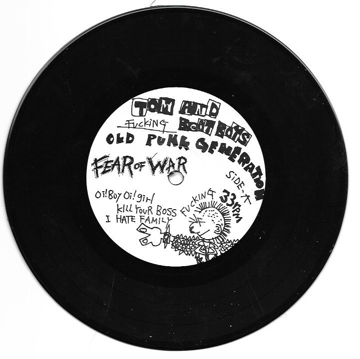 Tom And Boot Boys – Old Punk Generation 7" FOW#15