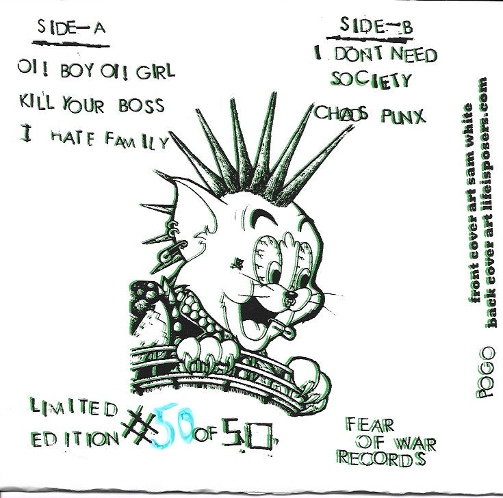 Tom And Boot Boys – Old Punk Generation 7" FOW#15