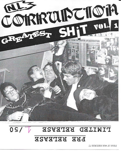 N.L. Corruption – Greatest Sh*t Vol. 1 7" FOW#17