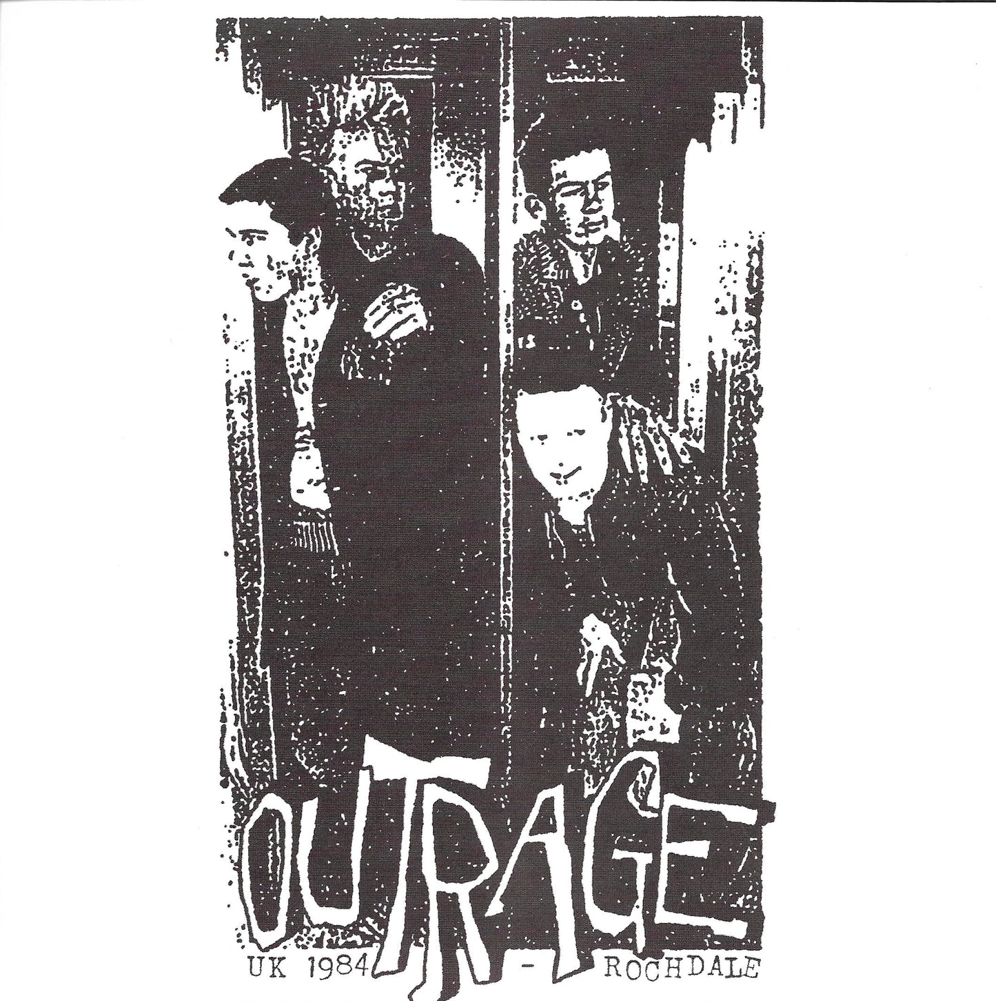 Outrage – 1984 Rochdale demo 7" ep QP#22