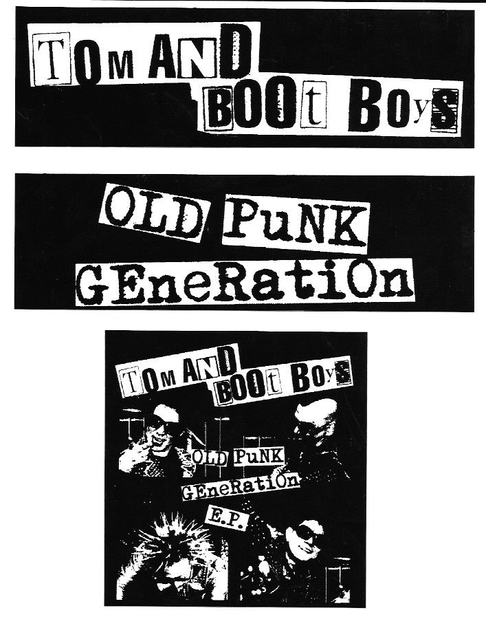 Tom And Boot Boys – Old Punk Generation 7" FOW#15