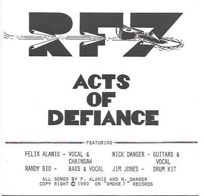 RF7 – Acts Of Defiance 7" FOW#6